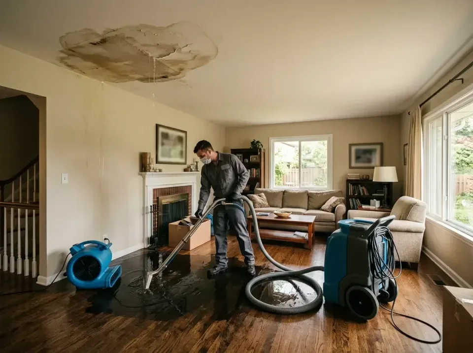 attic-pipe-burst-ceiling-drip-008 — frequently asked questions, Water Damage Restoration & Carpet Care in Empire, CA